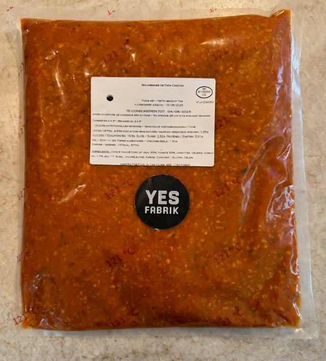 La Bolognèse de Tata Chacha